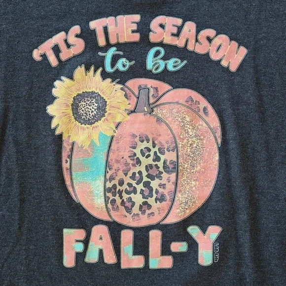 EUC Fall v-neck t-shirt - Picture 2 of 6